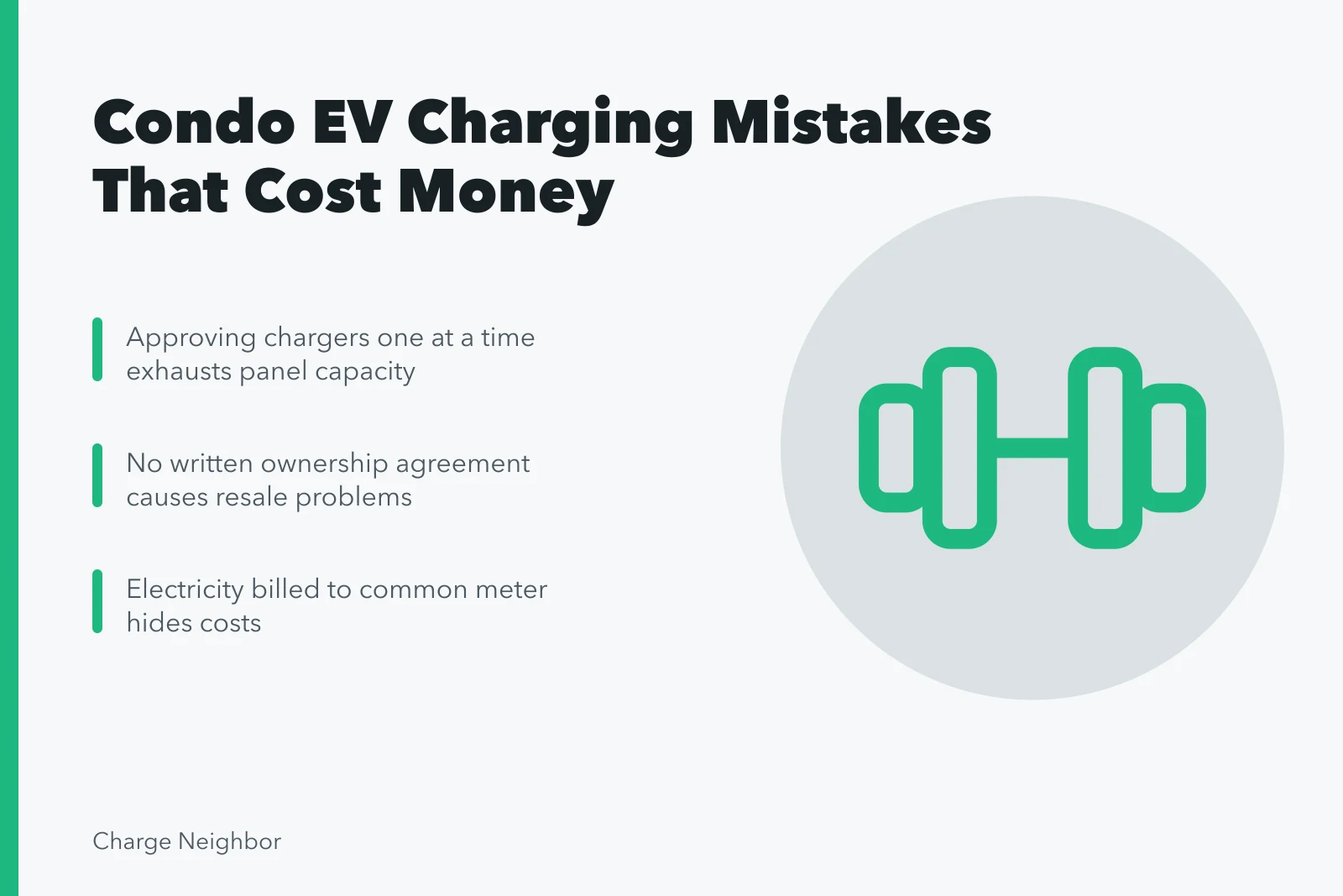 Condo EV charging mistakes: capacity, agreements, and common meter billing. Condo EV charging mistakes that lead to extra costs