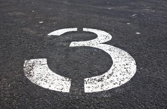 three, number, digit, numeral, symbol, sign, tarmac, parking lot, parking section, gray digital, gray park, gray numbers, three, three, tarmac, tarmac, tarmac, tarmac, tarmac, parking lot, parking lot. Level 1 EV charging audit: keep outlets safe and accountable